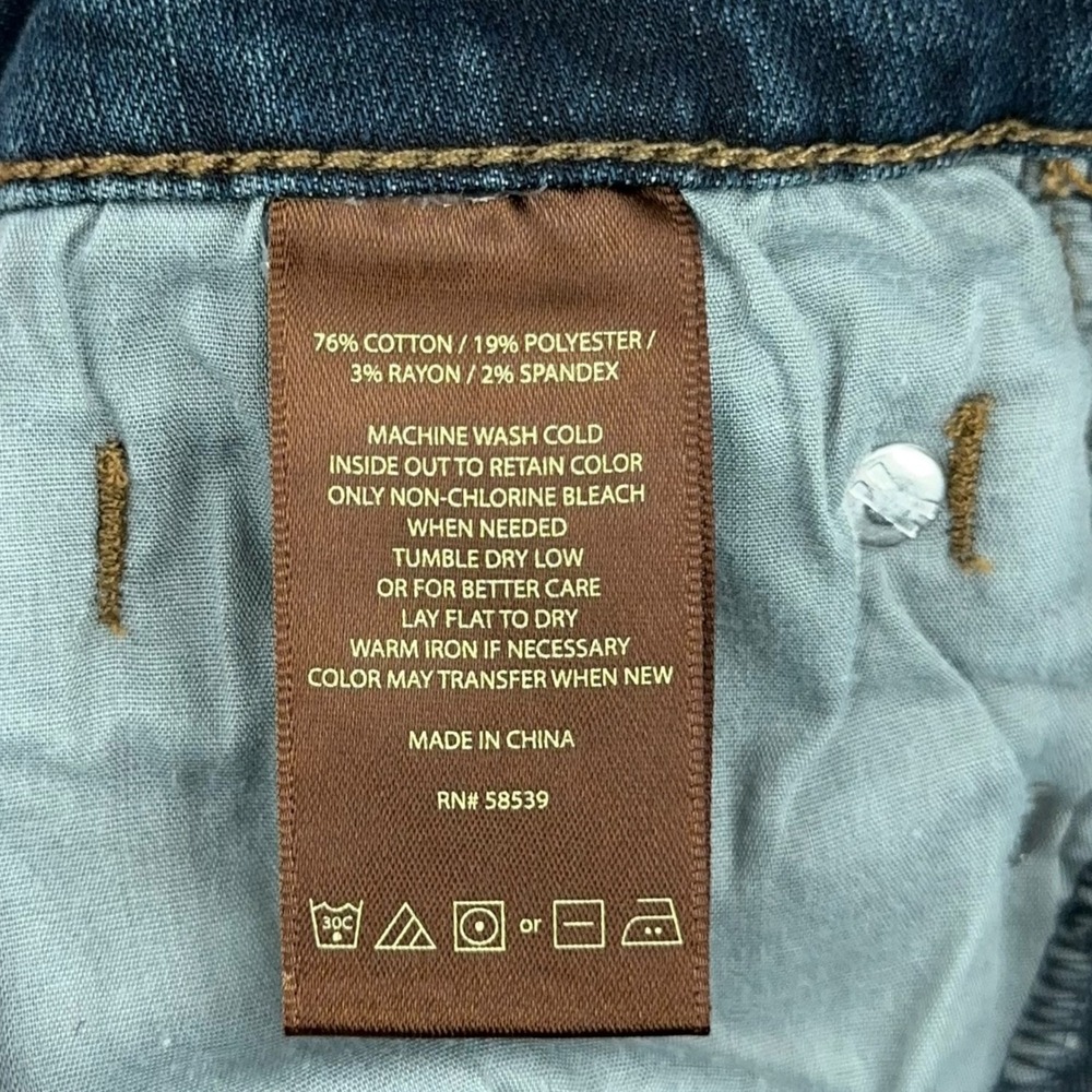 KUT from the Kloth Katy Boyfriend Jeans Dark Wash Denim‎ Womens Size 2 - Picture 4 of 7
